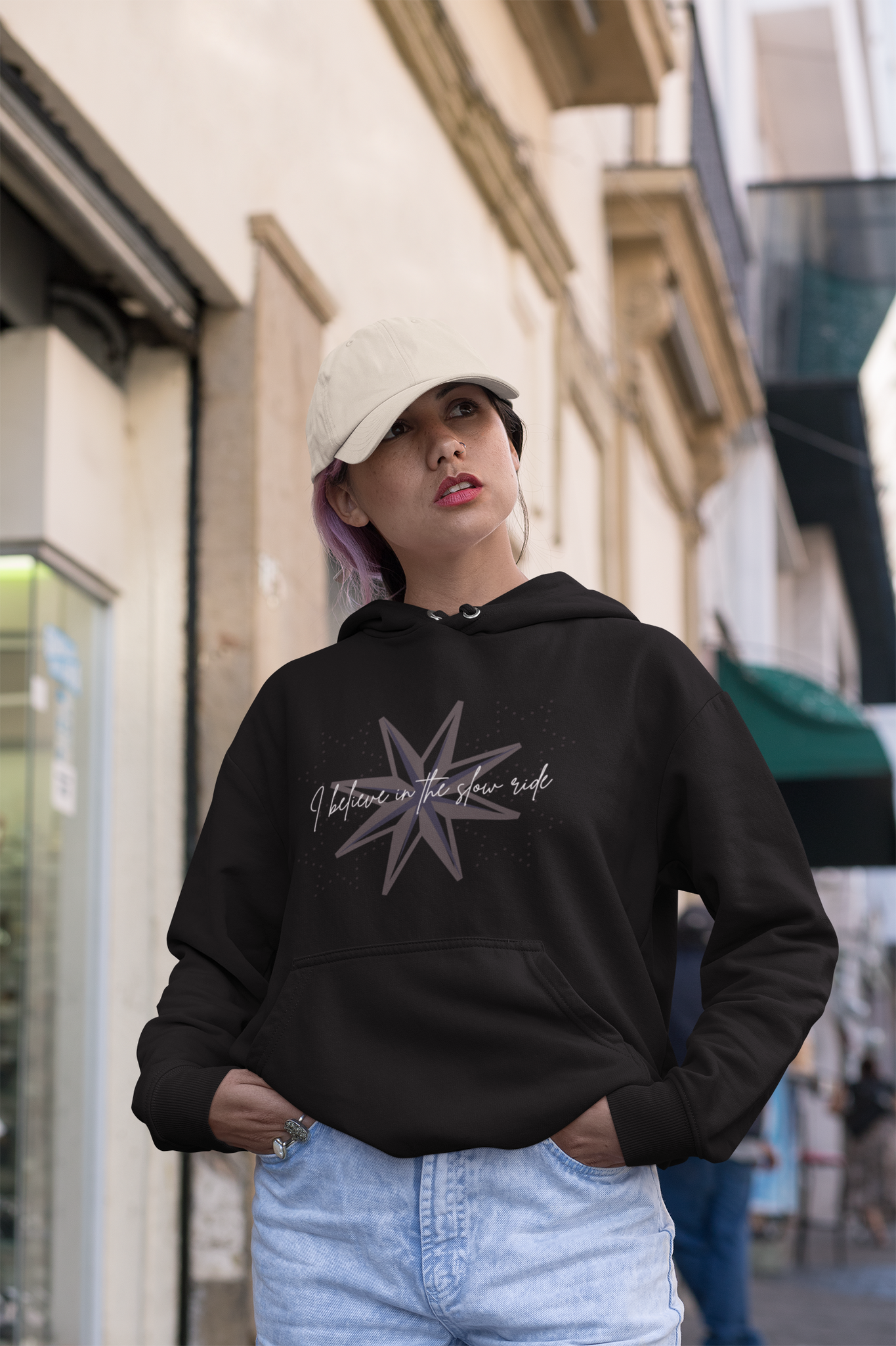 A Slow Ride Exclusive: Custom Designed Even When I'm Not With You Unisex Hoodie - Revival Retro Designs