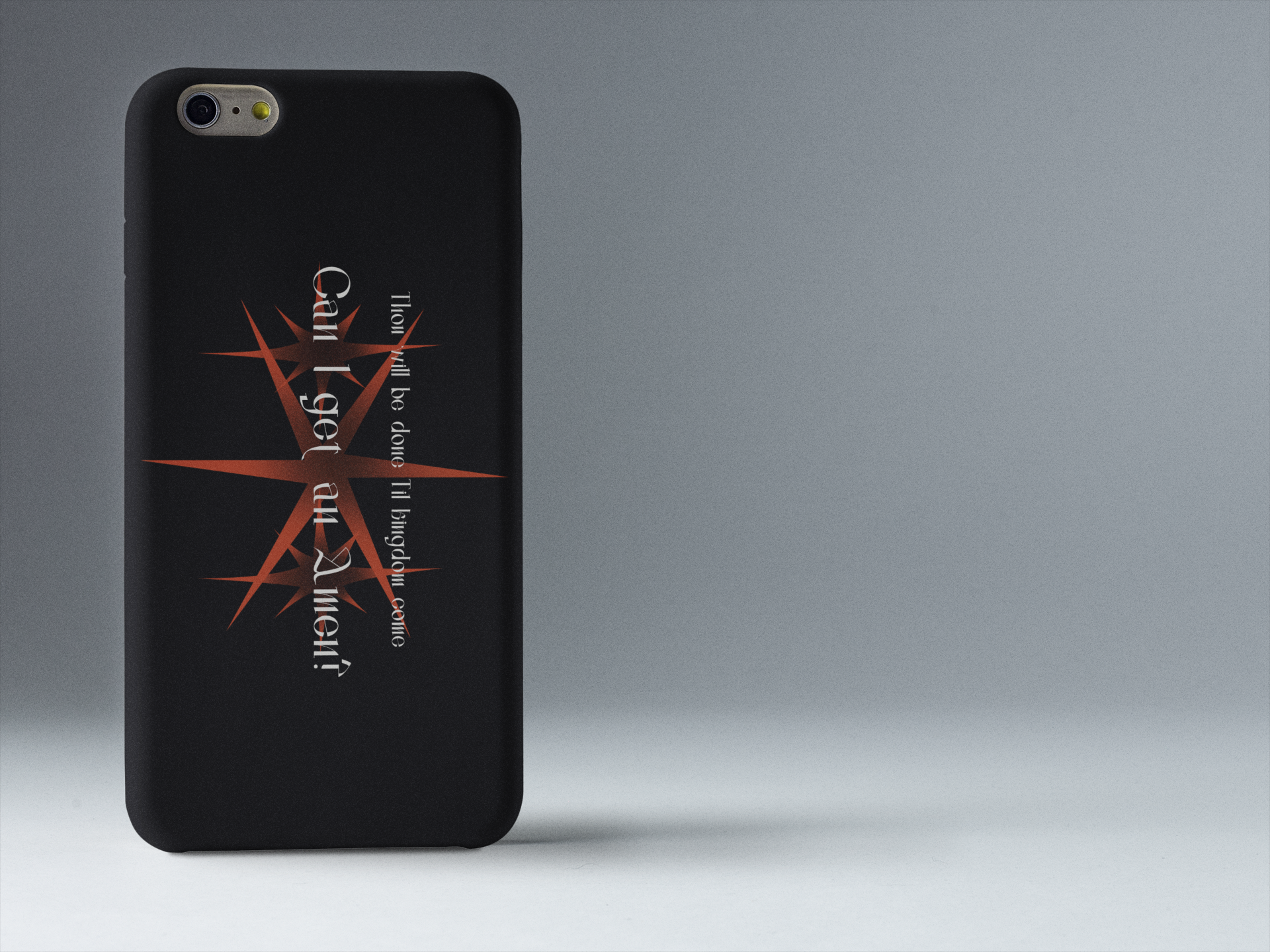 Can I Get an Amen? Tough Phone Case- Fits Over 50 Phone Models - Revival Retro Designs