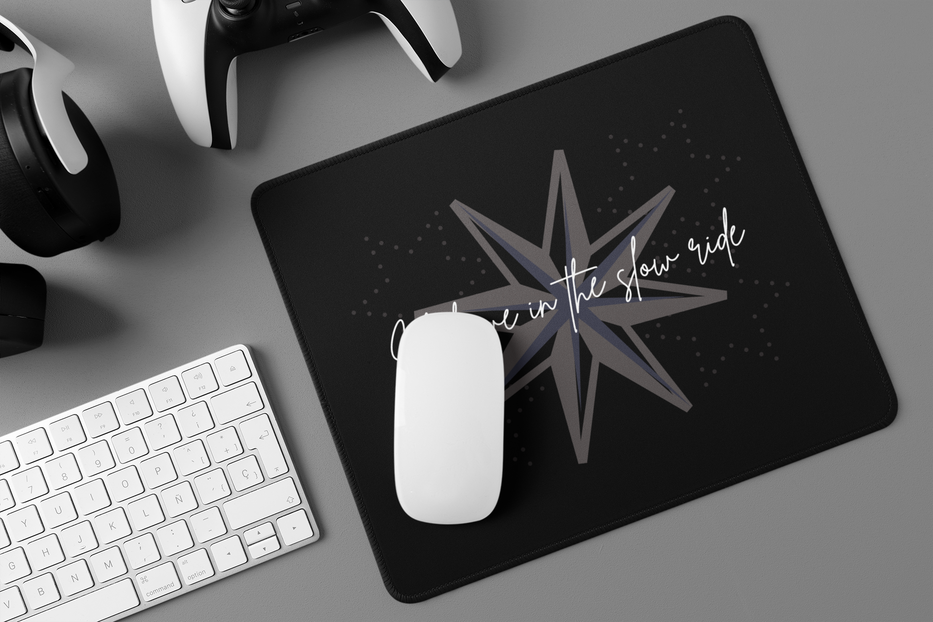 A Slow Ride Exclusive: Custom Designed Non-Slip Gaming Mouse Pad - Revival Retro Designs