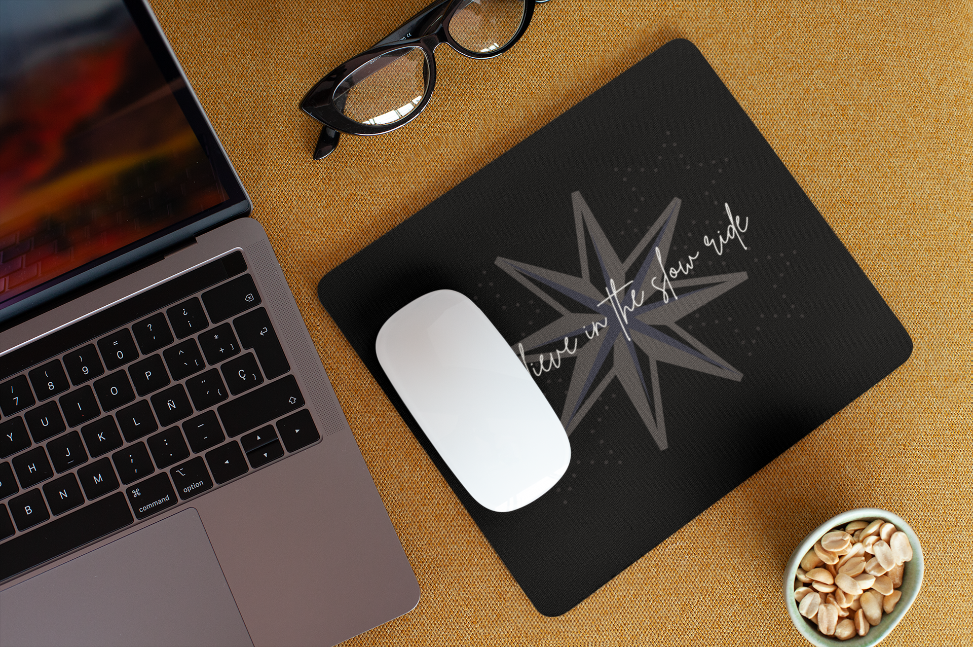 A Slow Ride Exclusive: Custom Designed Non-Slip Gaming Mouse Pad - Revival Retro Designs