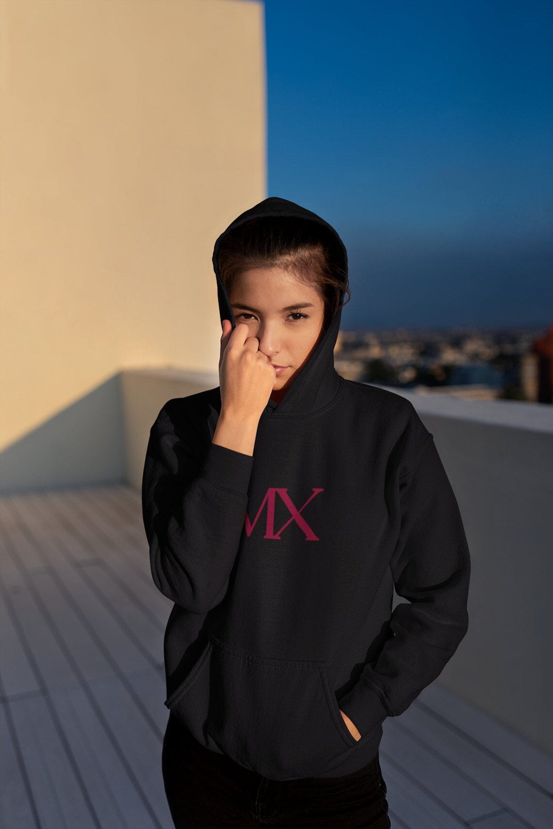 Unleash the Heat: Custom Designed MX Unisex Hoodie - Revival Retro Designs