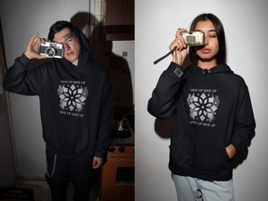 Give Up Give Up: Exclusive Custom Designed Pass the Nirvana Unisex Hoodie - Revival Retro Designs