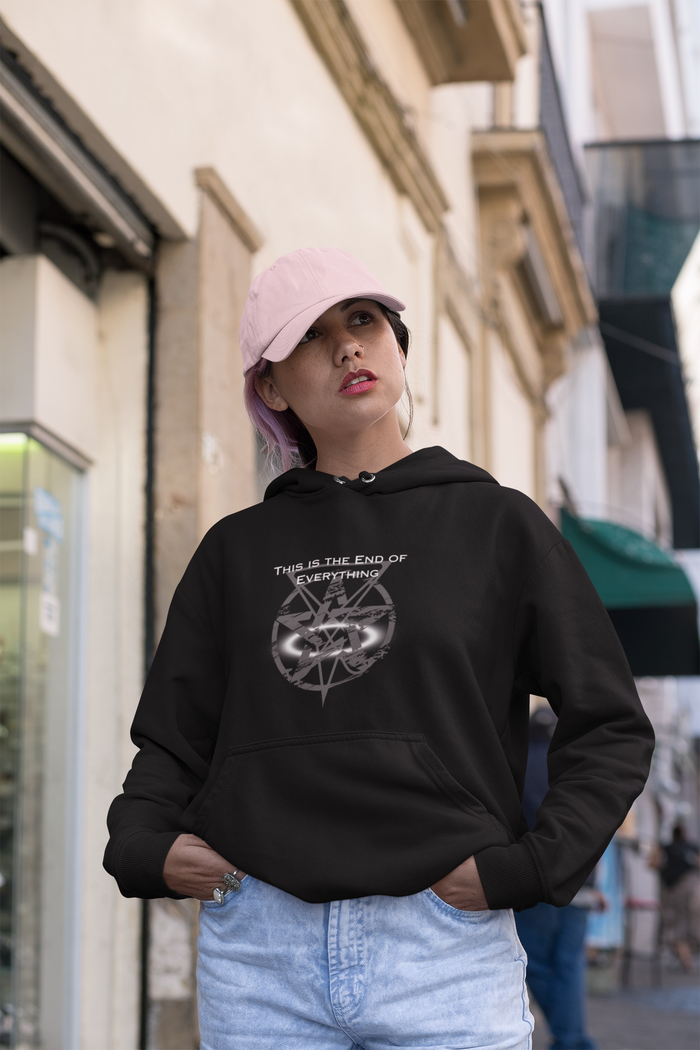 Tell All Your Friends: Exclusive Custom Designed This is the End of Everything Unisex Hoodie - Revival Retro Designs