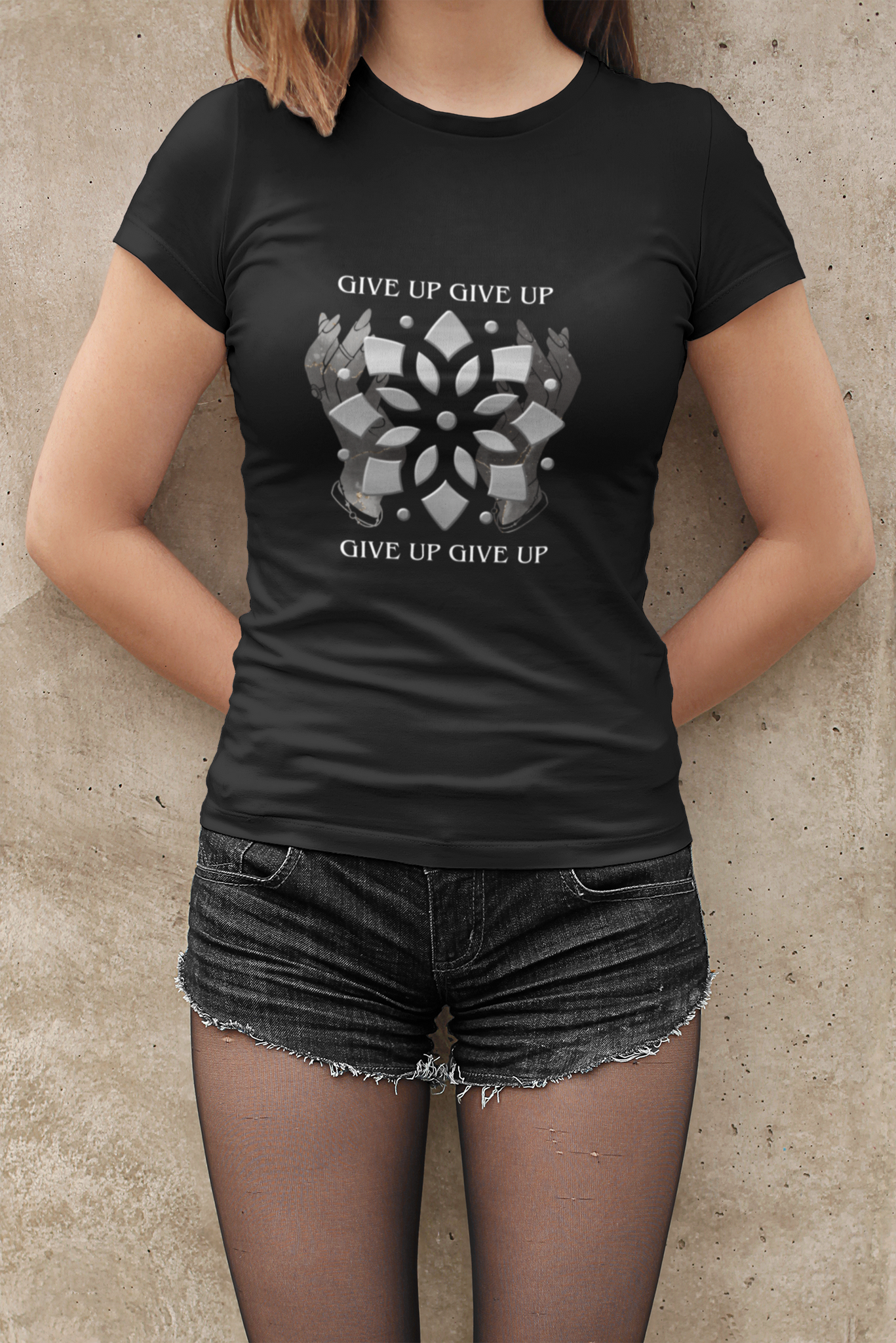 Give Up Give Up: Exclusive Custom Designed Pass the Nirvana Unisex Tee - Revival Retro Designs