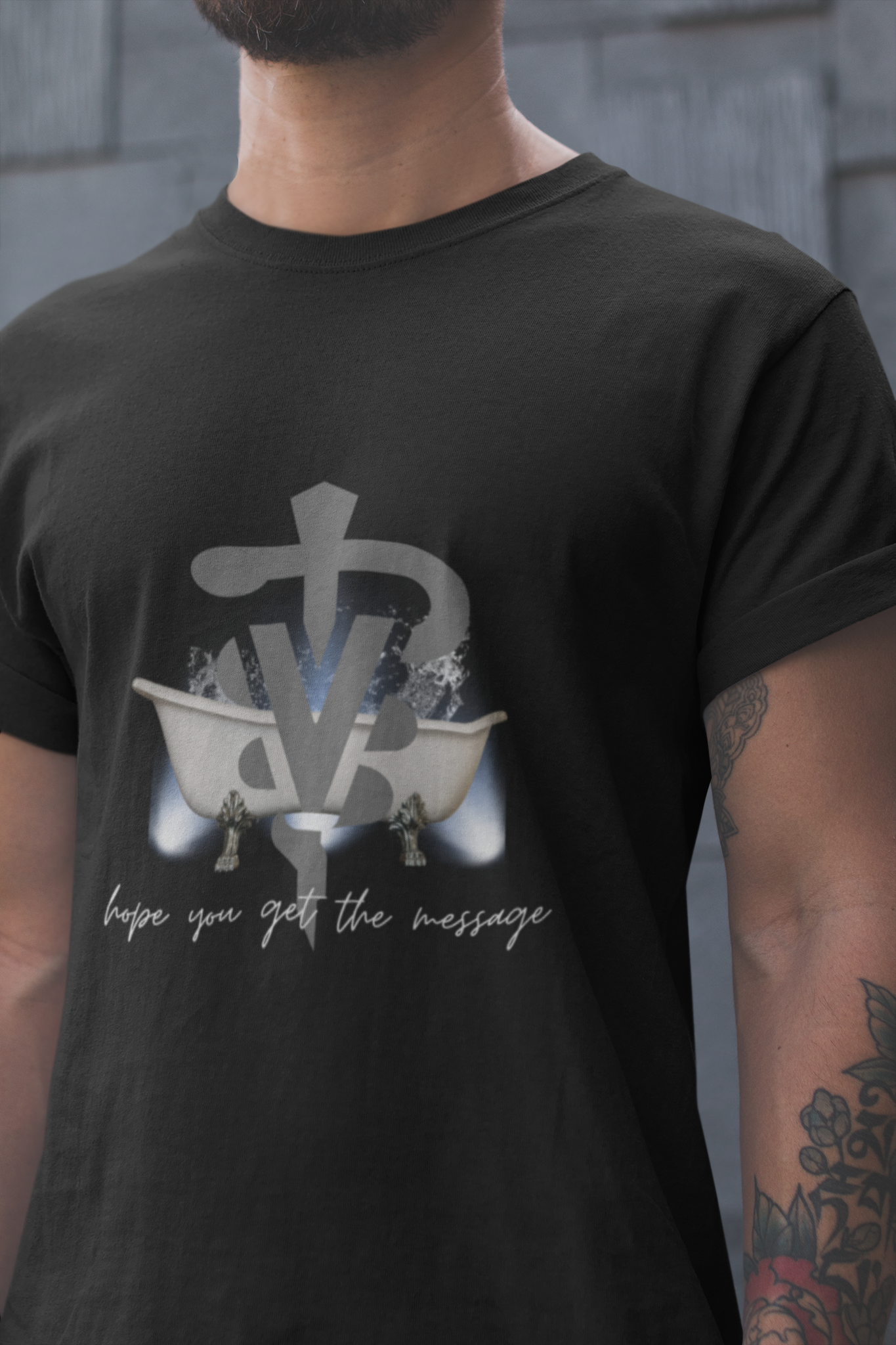 "I Hope You Get the Message" Exclusive Emergency Contact Unisex Tee - Revival Retro Designs