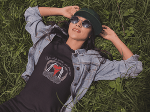 Let's Sleep til the Sun Burns Out Custom Designed Women's Tee - Revival Retro Designs